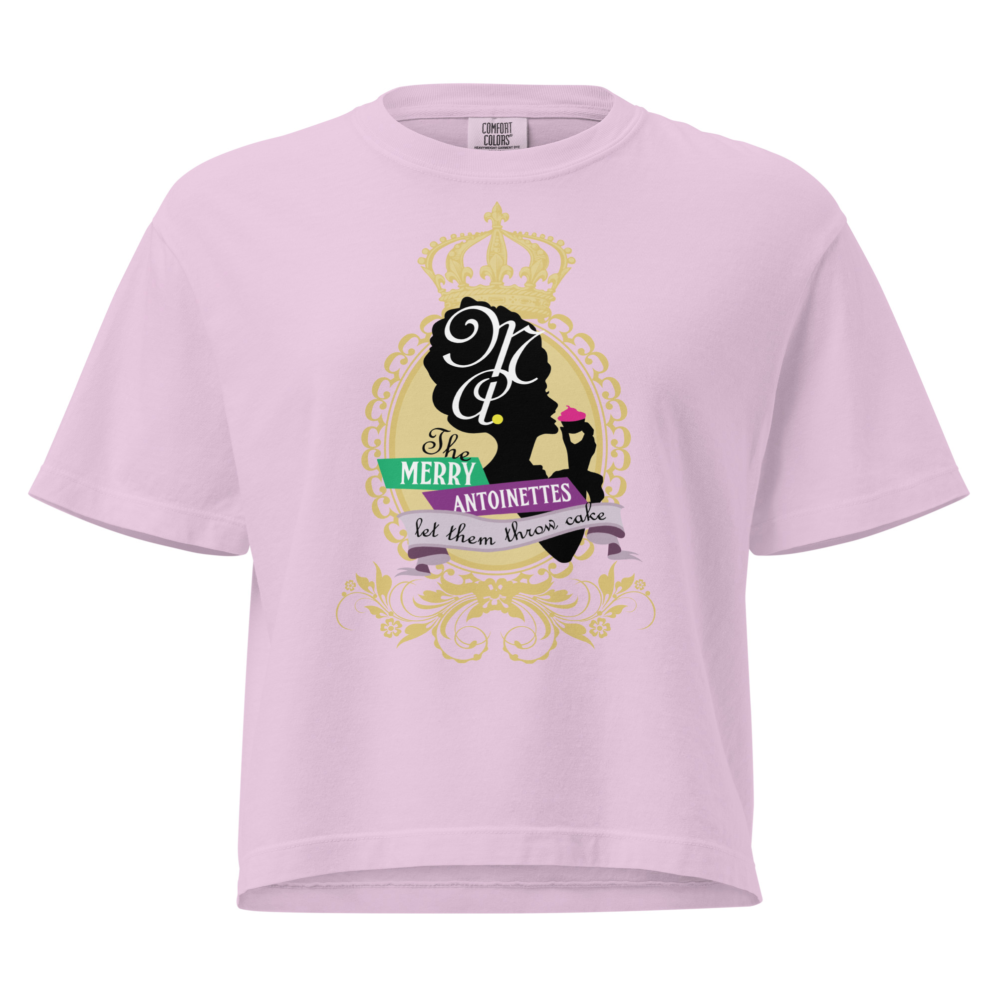 Krewe Crest Women’s Boxy Tee - Image 3