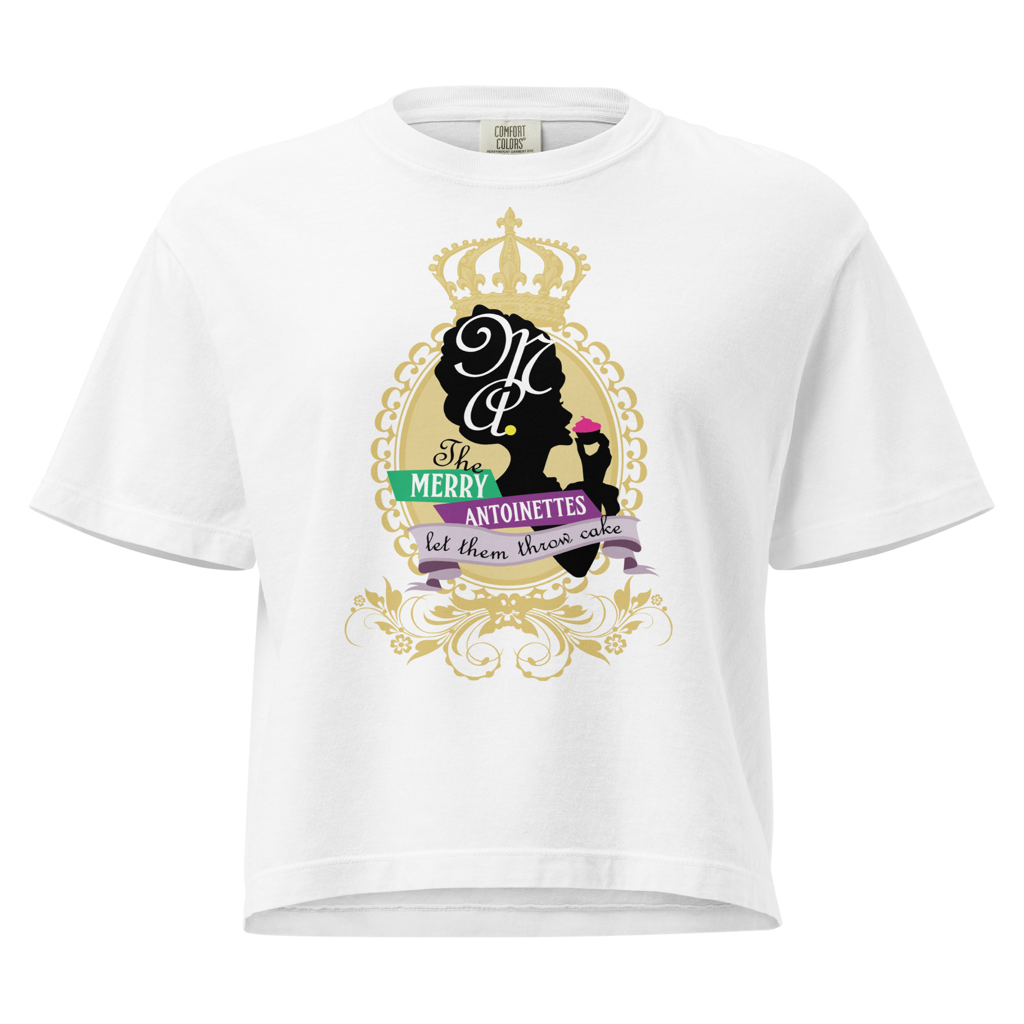 Krewe Crest Women’s Boxy Tee - Image 5