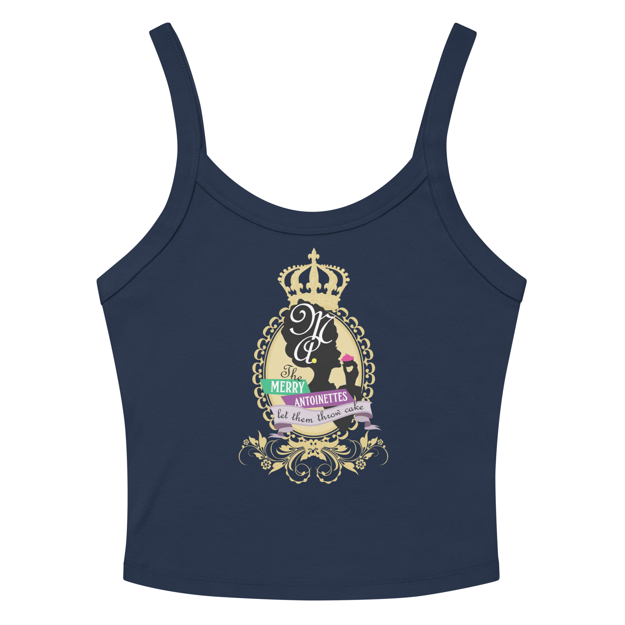 Krewe Crest Women’s Micro-Rib Tank Top - Image 2