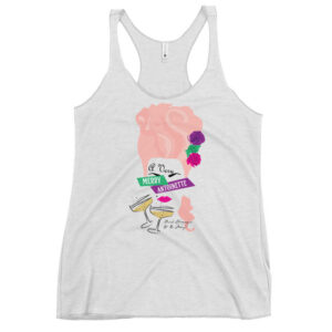 A Very Merry Women's Racerback Tank